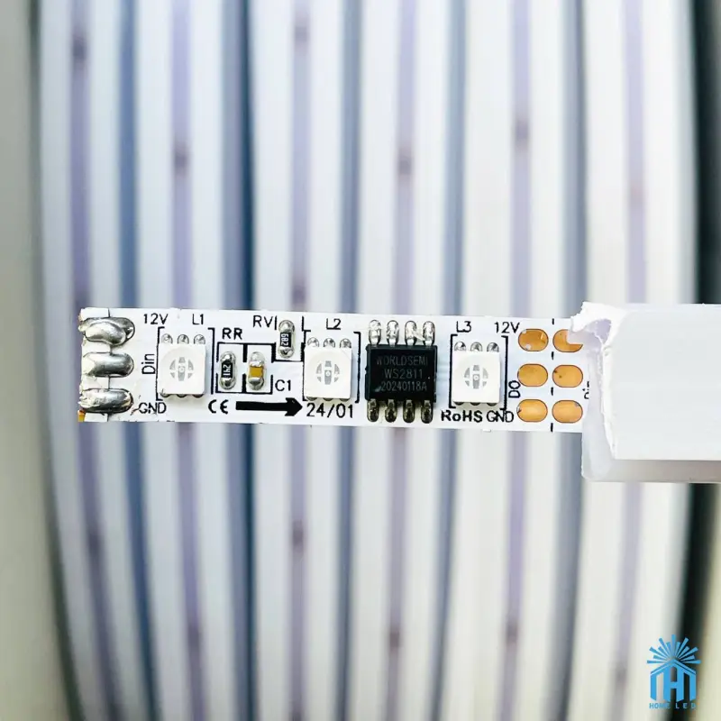 نئون فلکسی مدل 3 سیم  آی سی دار