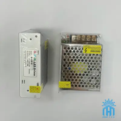 ترانس فلزی صنعتی ۵ ولت ۵ آمپر