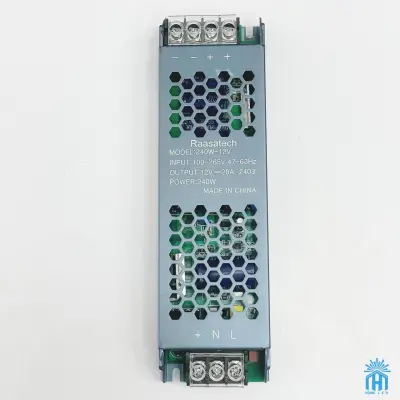 منبع تغذیه 12 ولت 20 آمپر اسلیم