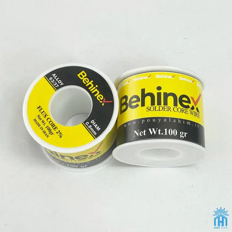 سیم لحیم بهینکس ۱۰۰ گرم 0.8 میل